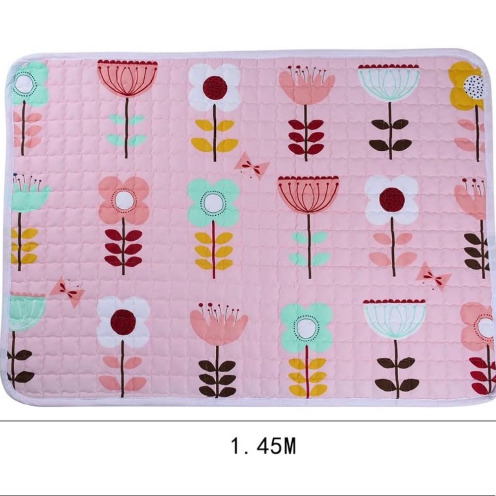 Padded Activity Mat for Toddlers & Crawling Babies